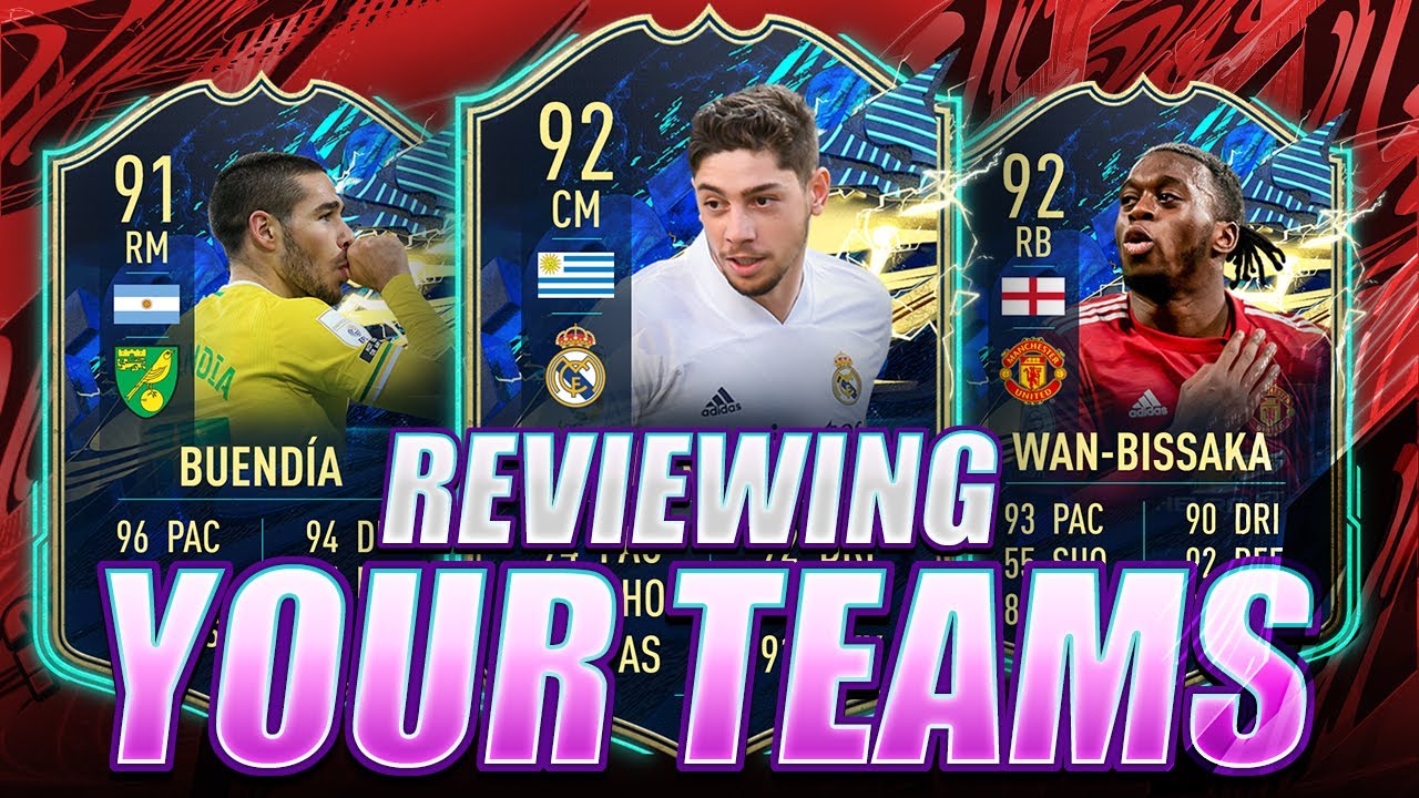 ОЦЕНИВАЮ ВАШИ СОСТАВЫ! СПЕЦВЫПУСК TOTS! #FIFA 21 ULTIMATE TEAM