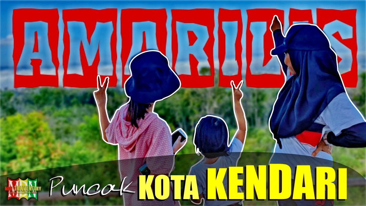 Woooooww...😲😲😲😲 Seluruh KOTA KENDARI terlihat dari sini...!!! || Puncak AMARILIS Kota Kendari