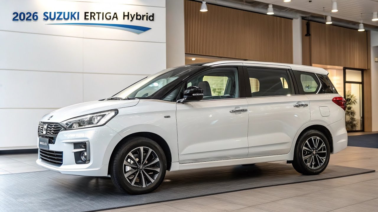 Suzuki Ertiga Hybrid 2026 – семиместный минивэн нового поколения с экологичной производительностью