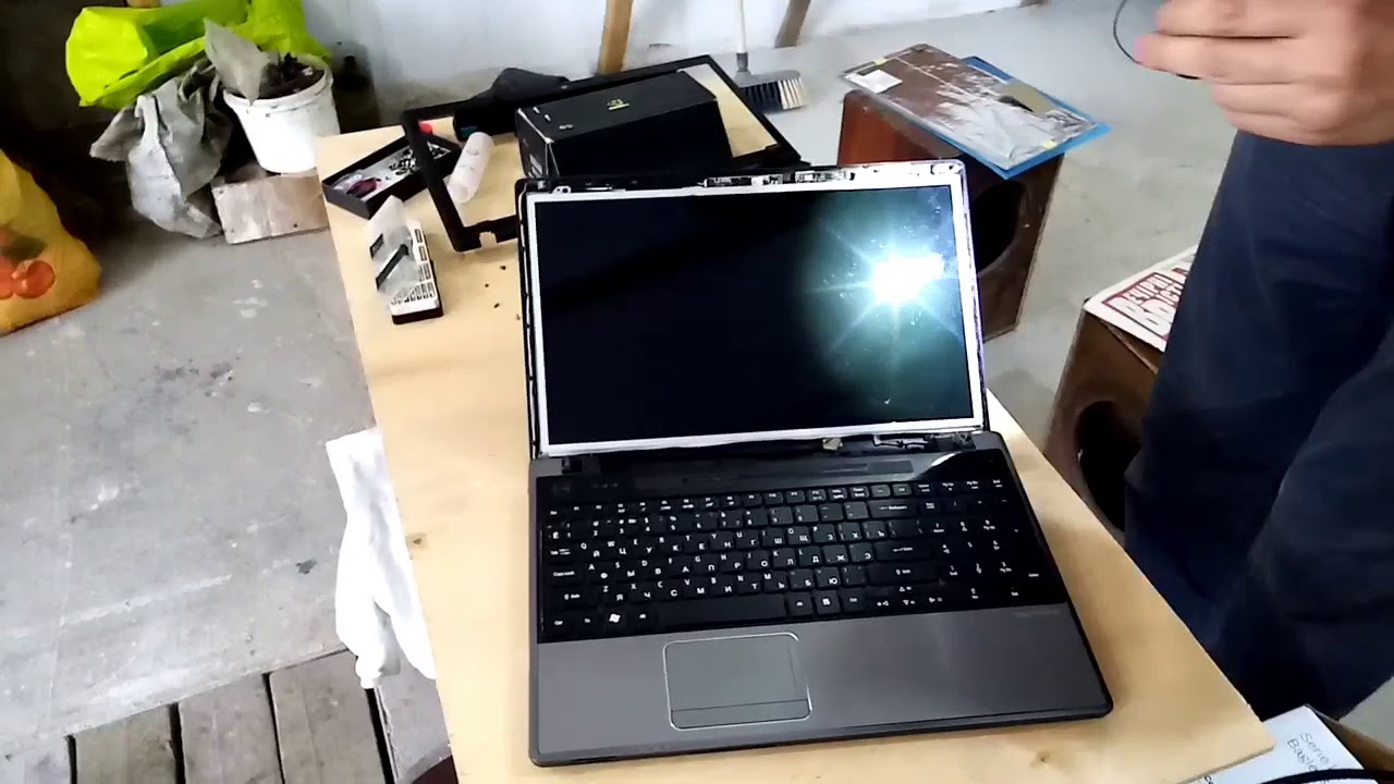 Замена матрицы Acer aspire 5745DG