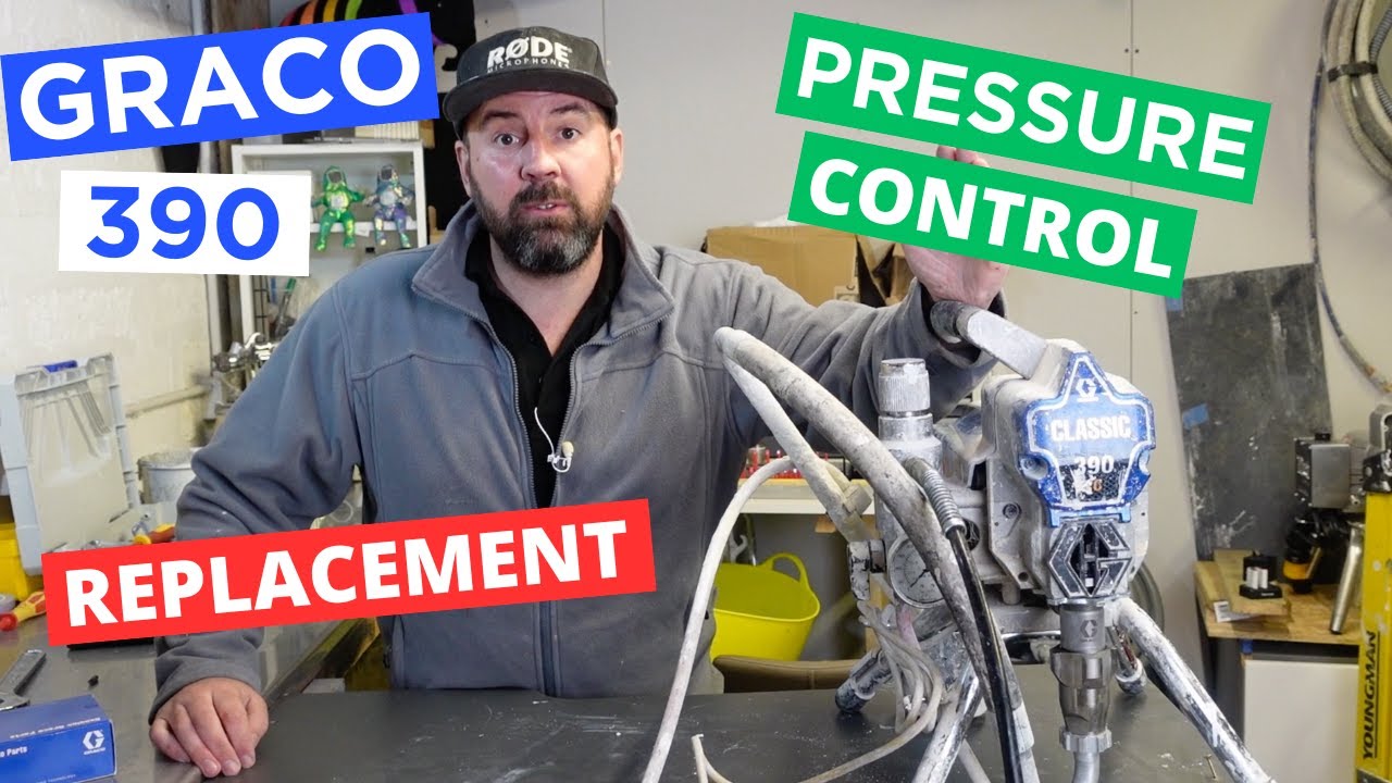 Graco 390 - How to Change the Pressure Control / Transducer