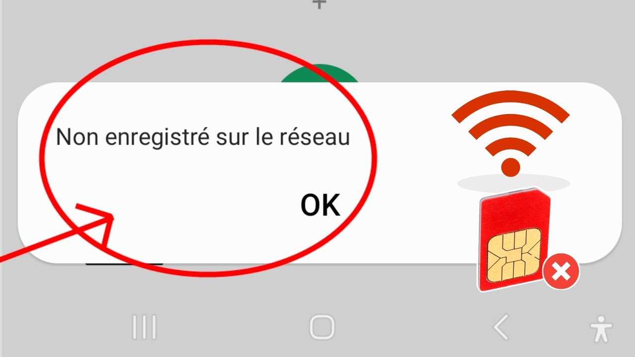 Non enregistr&eacute; sur le r&eacute;seau Samsung | Comment r&eacute;soudre le probl&egrave;me d'appel vocal Samsung