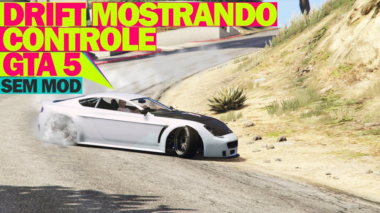 GTA 5 - DRIFT FILMANDO CONTROLE SERVE XBOX PS E PC