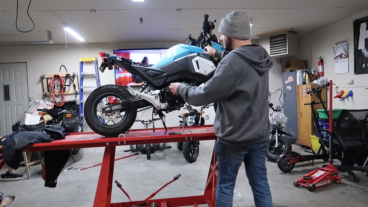 How To Remove Engine Honda Grom