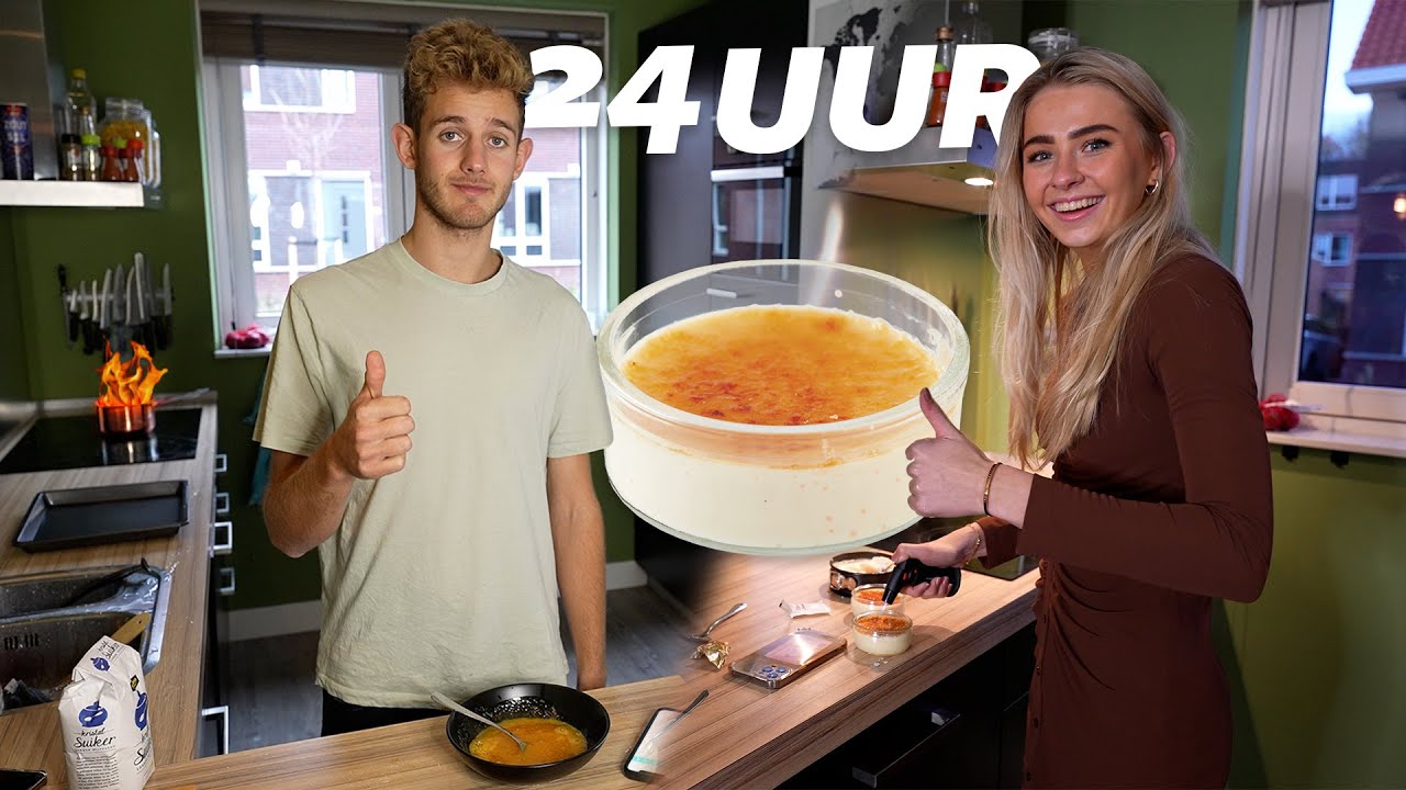 24 uur overleven op creme brulee | #741