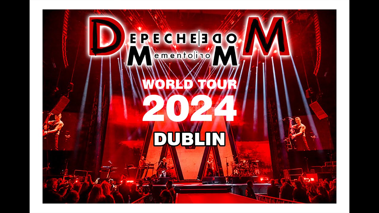 ★Full Concert ★ Depeche Mode ★ 3Arena - Dublin Ireland ☘ - Memento Mori Tour 2024 🎶