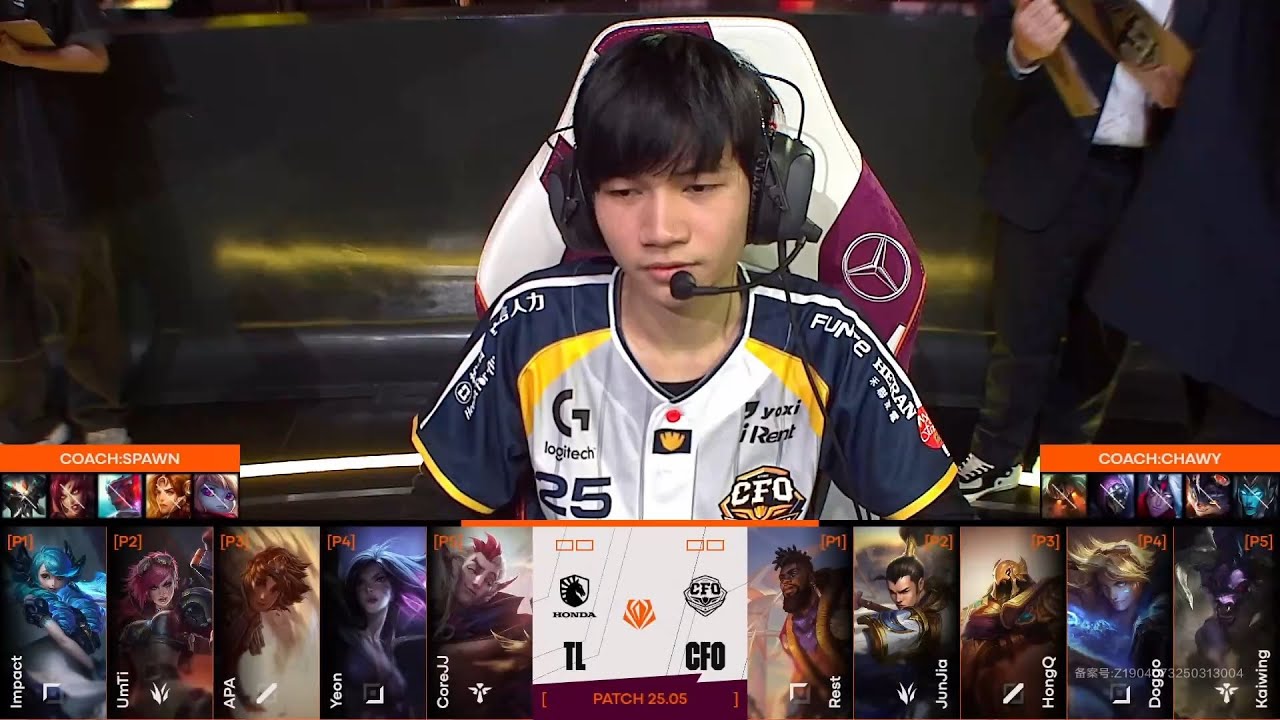 【2025全球先鋒賽】循環賽第四日 TL vs CFO #1