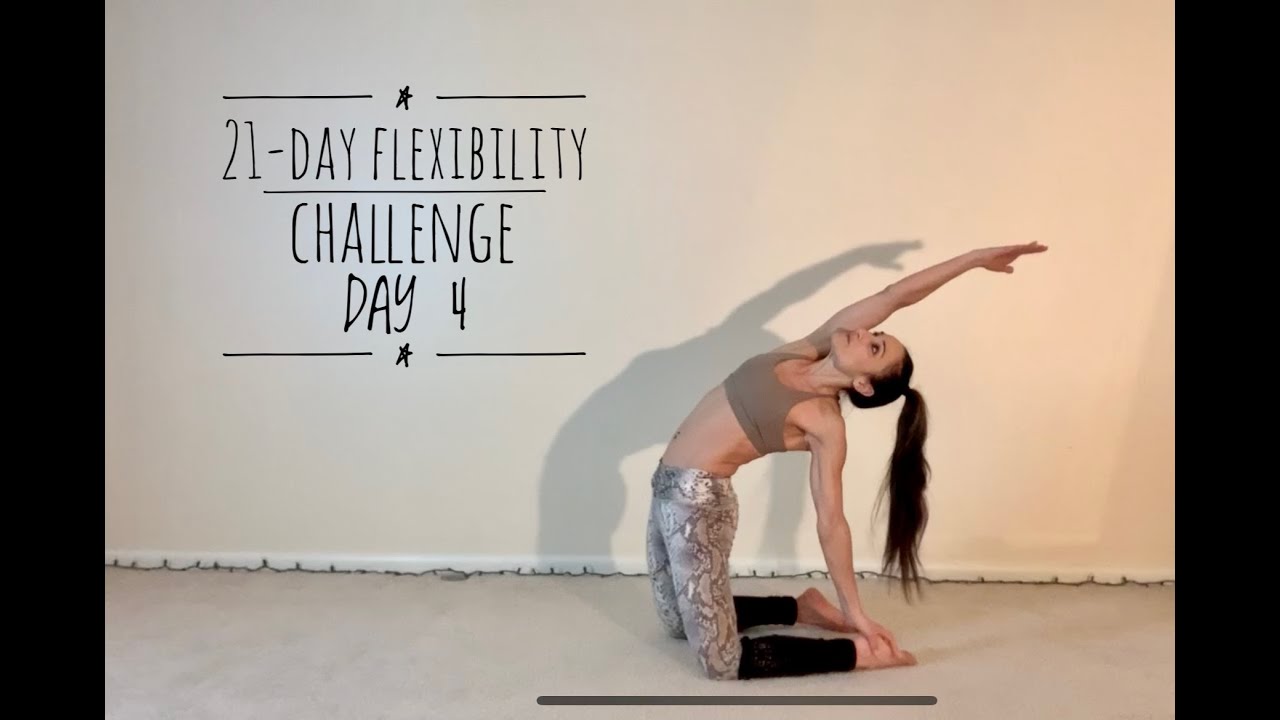 DAY 4 ⭐️ 21-Day Flexibility Challenge for Beginners | Daily Stretch Routines for the Inflexible