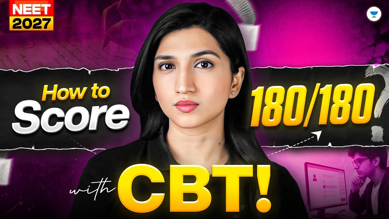 Crack NEET 2027 CBT with a Perfect 180/180 in Chemistry | Akansha Karnwal