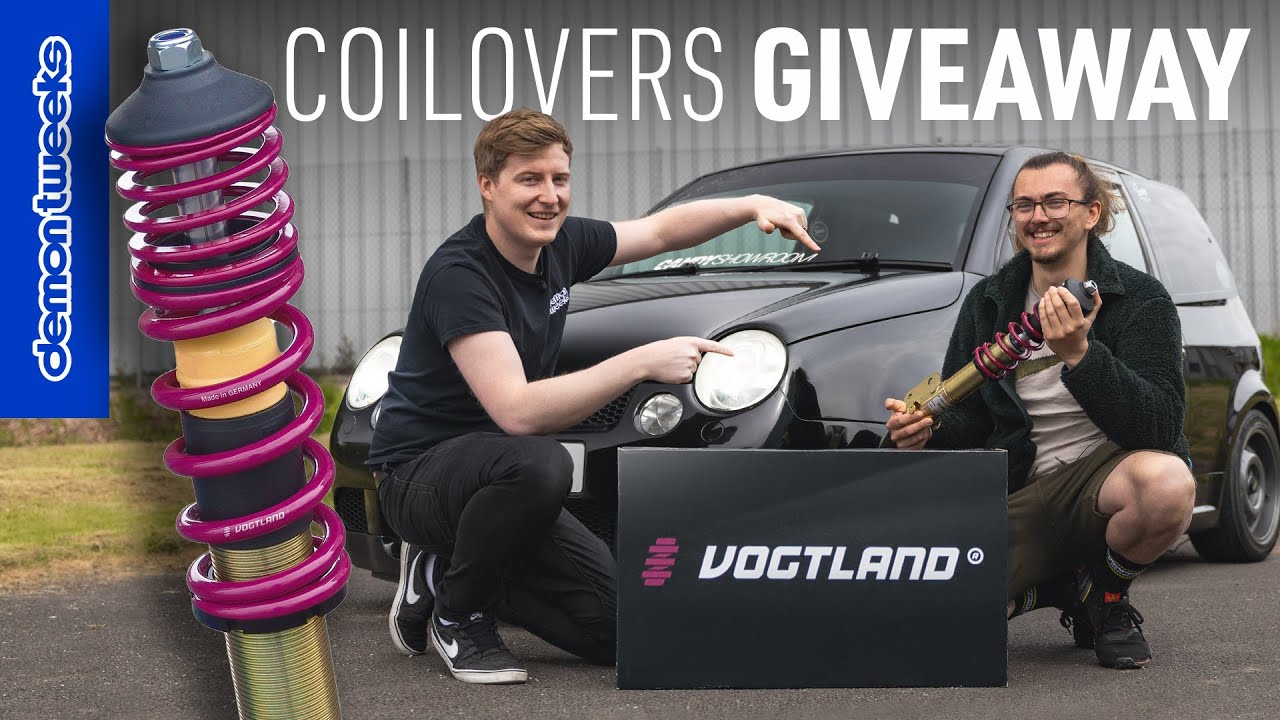 Giving Away Vogtland Coilovers to a Subscriber! | VW Lupo GTI | Demon Tweeks