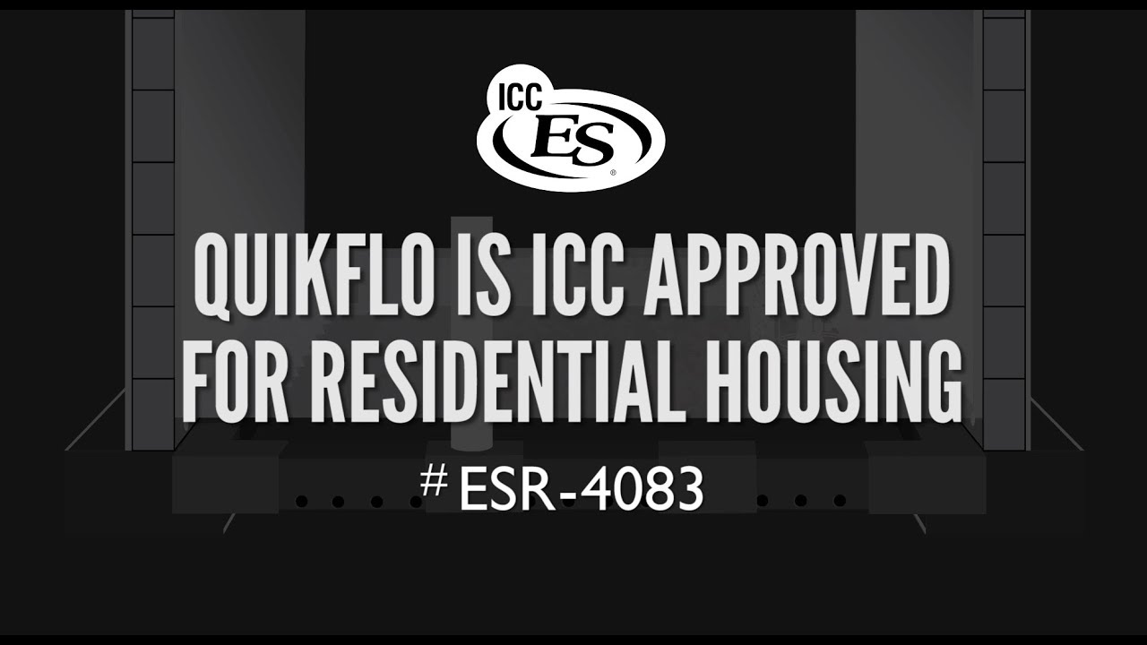 How To Install ICC Approved QuikFlo