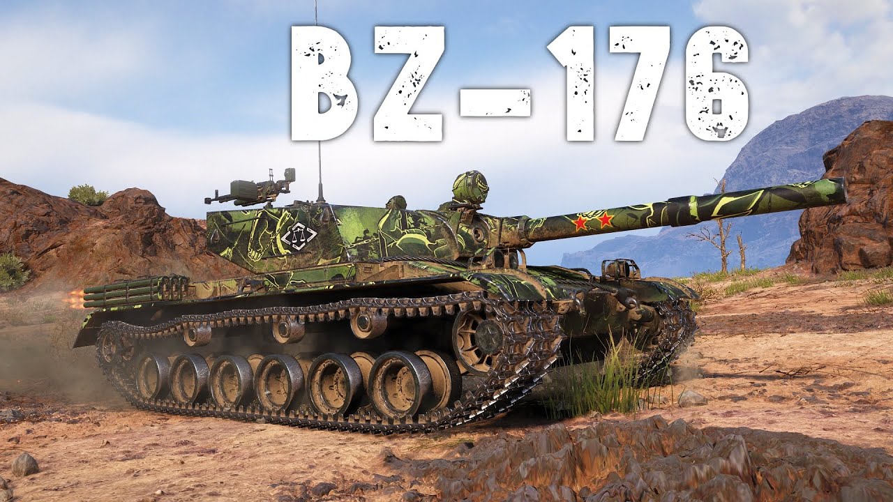 World of Tanks BZ-176 - 4 Kills 8,8K Damage