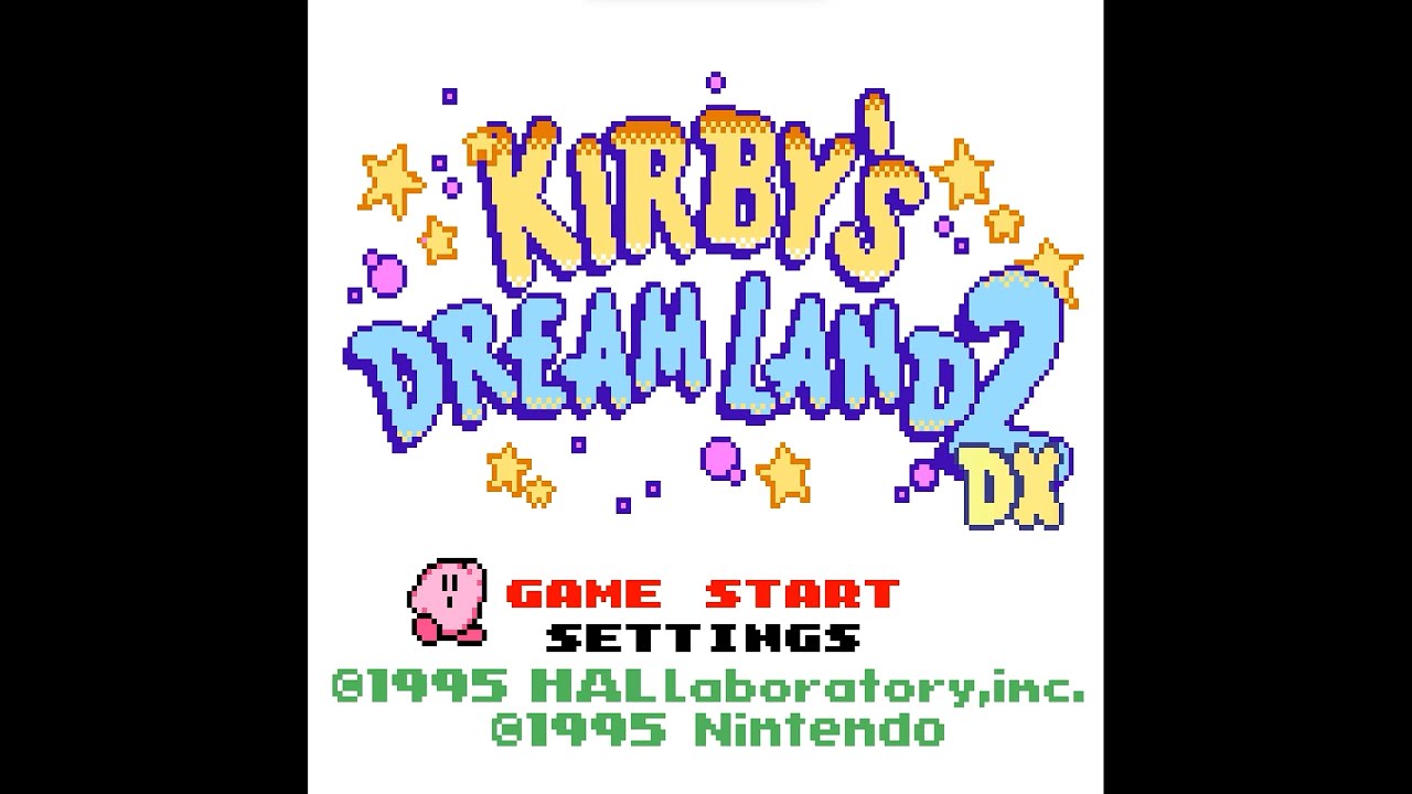 Kirby's Dream Land 2 DX (Game Boy) Longplay