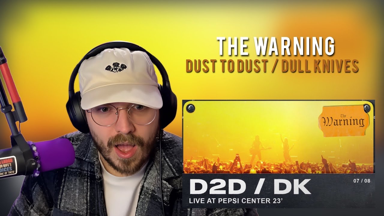 РЕАКЦИЯ НА ПРЕДУПРЕЖДЕНИЕ — Dust To Dust/Dull Knives в прямом эфире из Pepsi Center | ПЕРВОЕ СЛУШ...