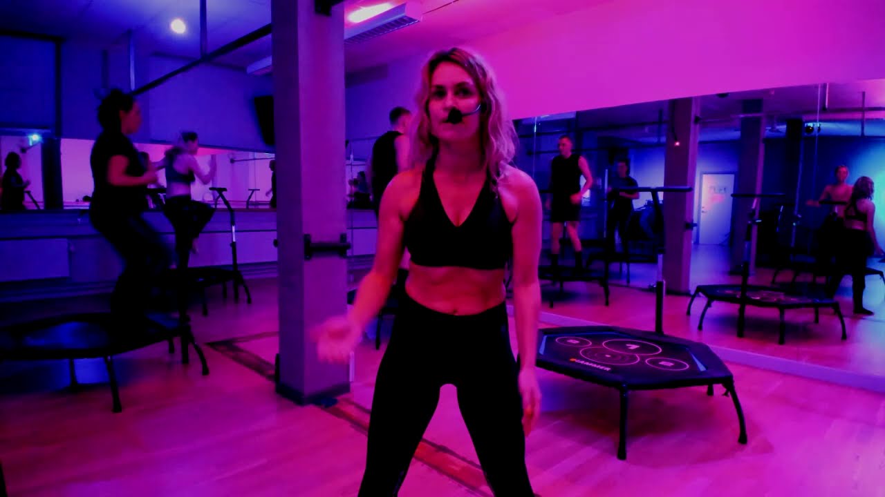 TRAMPIT© 11 - Best 30 min. home workout on your Rebounder Trampoline (CLEAR SOUND!!)