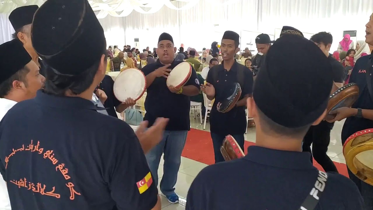 kompang kelalang zapin sepang (mengangkat sembah)