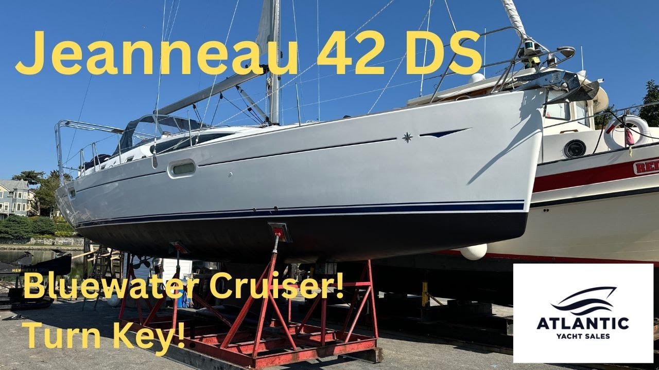 2006 Jeanneau 42 DS For Sale | Turn-Key Bluewater Sailboat | Deck Salon & Immaculate Condition!