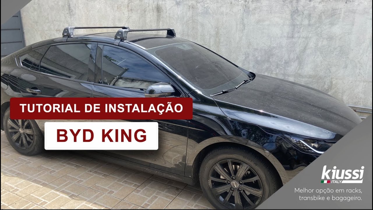 Tutorial de instalação Rack de Teto Kiussi BYD King