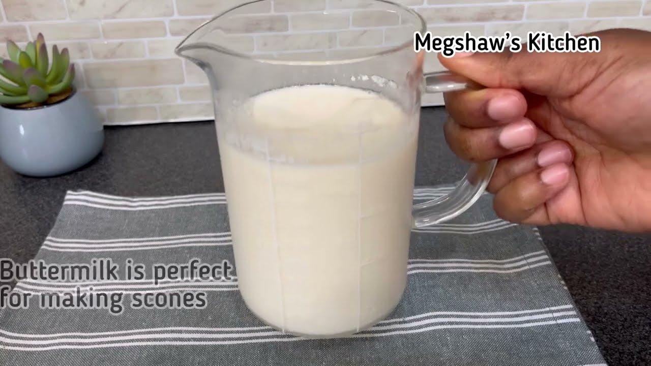 How to make Buttermilk | Buttermilk Recipe | Megshaw&rsquo;s Kitchen