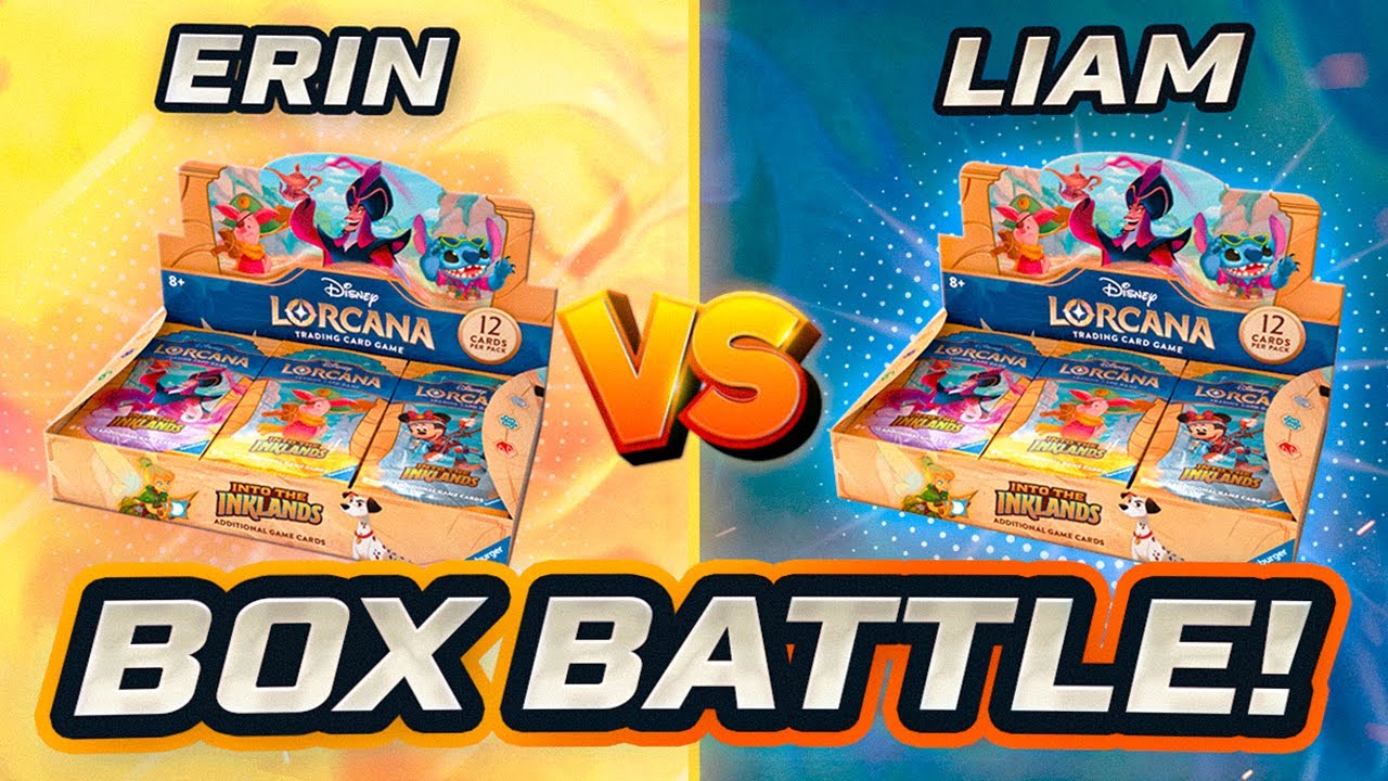 Lorcana Booster Box BATTLE: Round 3! [Into the Inklands Double Opening]