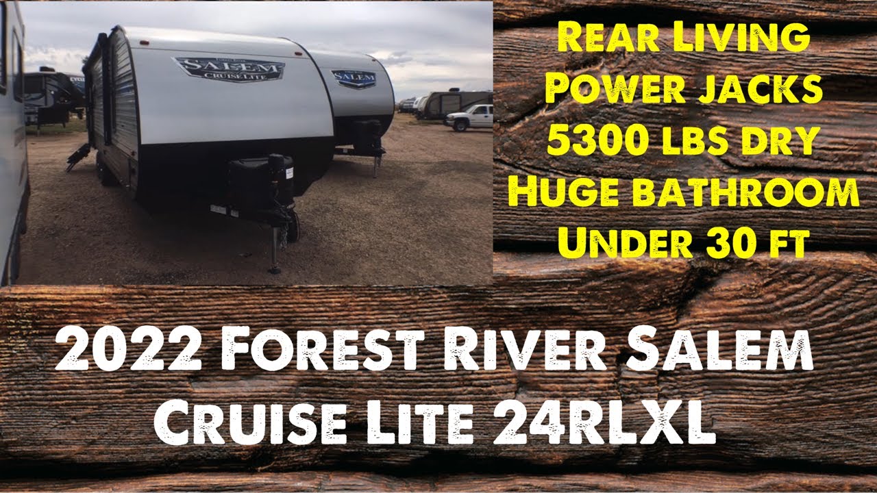 2022 Forest River Salem Cruise Lite 24RLXL Rear Living Travel Trailer