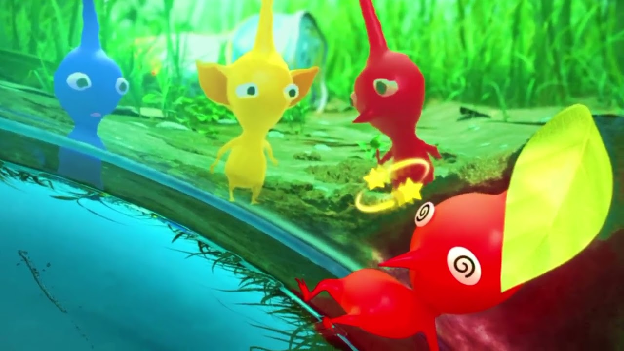 Catching Pikmin/Dizzy Pikmin because on collapsed of Empty bottles very pitiful#inspired#preview 