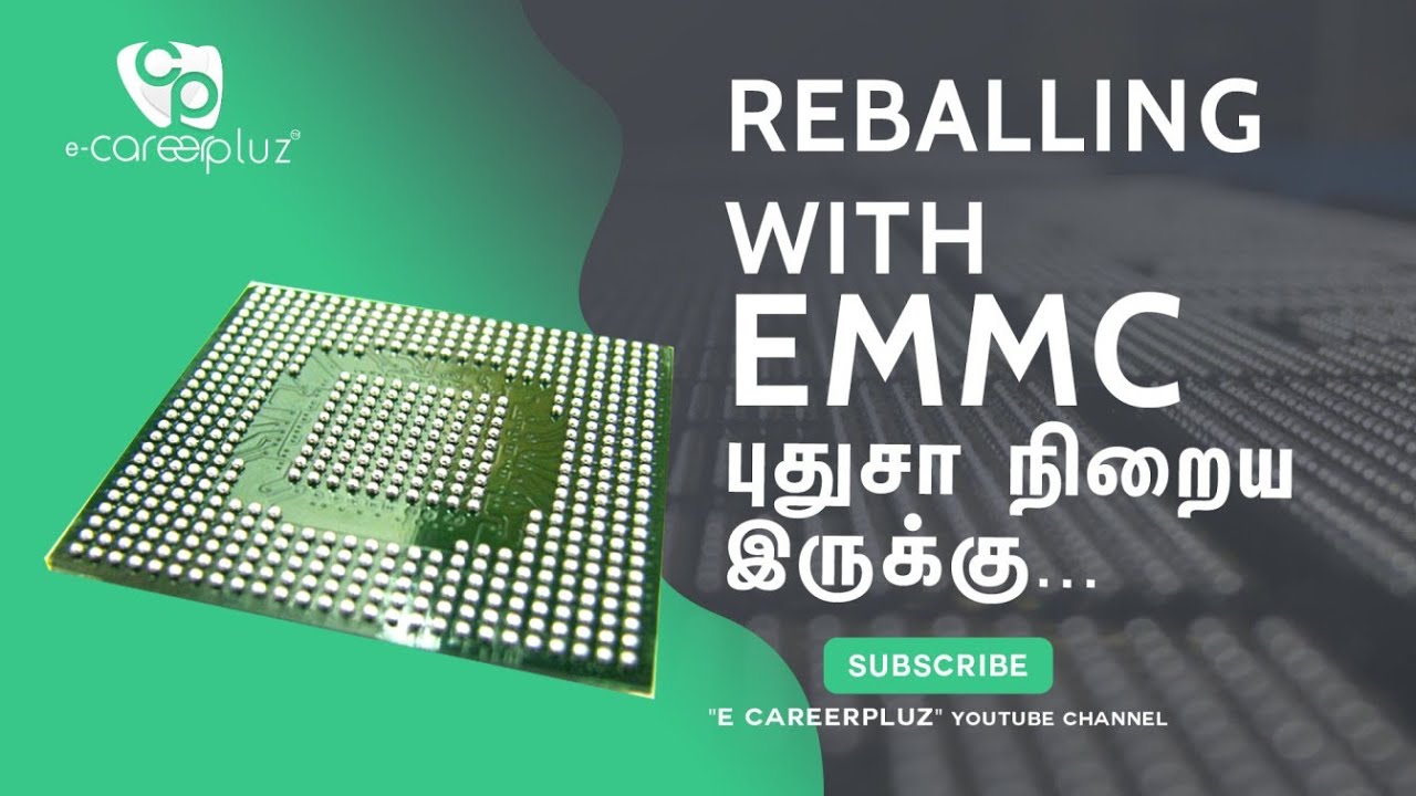 EMMC | eMMC IC REBALLING | STEP BY STEP PROCESS || eMMC IC DETAILS || eMMC IC | EMMC FULL VIDEO