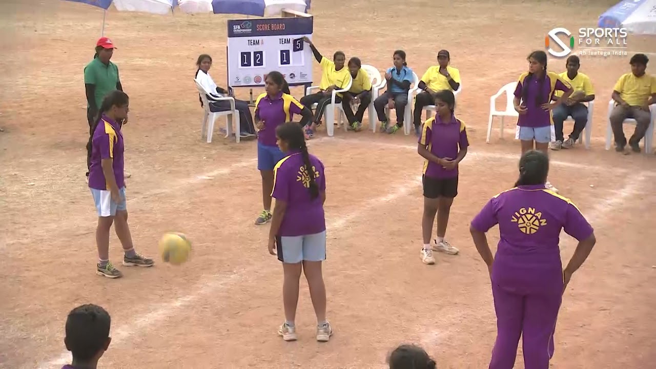 The Ultimate Showdown! 🔥 | #Throwball Girls U-16 Final | SFA Championship Hyderabad | Sports For All