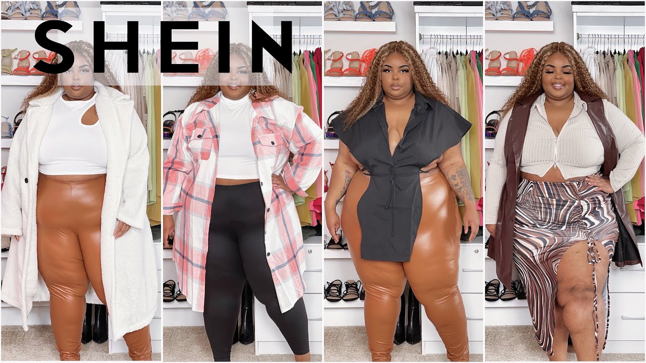 I Blew A Bag At SHEIN | Plus Size (Curve) Haul | 4X | Under $35! | Outerwear, Tops, Bottoms | 2022