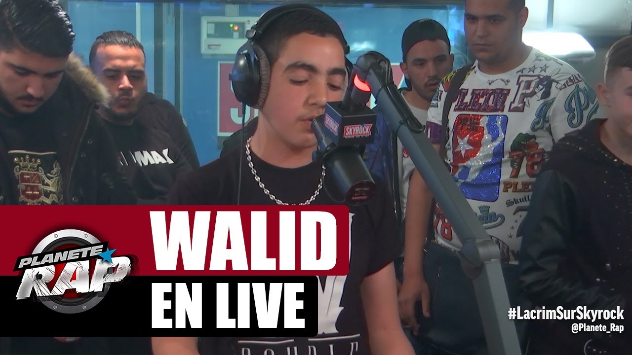 Walid "La cour des grands" & "C'est la guerre" en live 