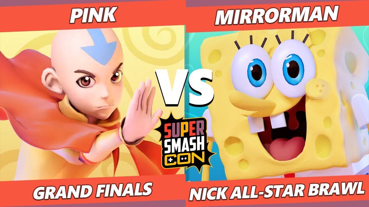 SSC Fall Fest NASB GRAND FINALS - Pink (Aang) Vs. MirrorMan (Spongebob) Nick All-Star Brawl
