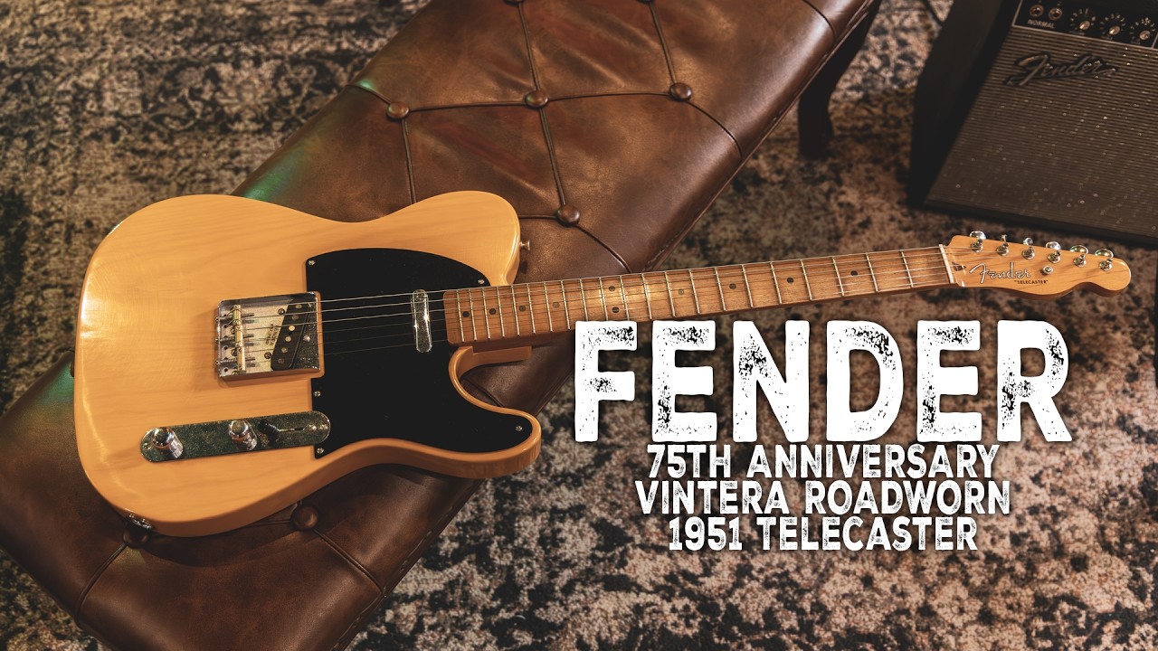 Fender 75th Anniversary Telecaster: Классика, прошедшая через множество испытаний #tapestrymusic ...