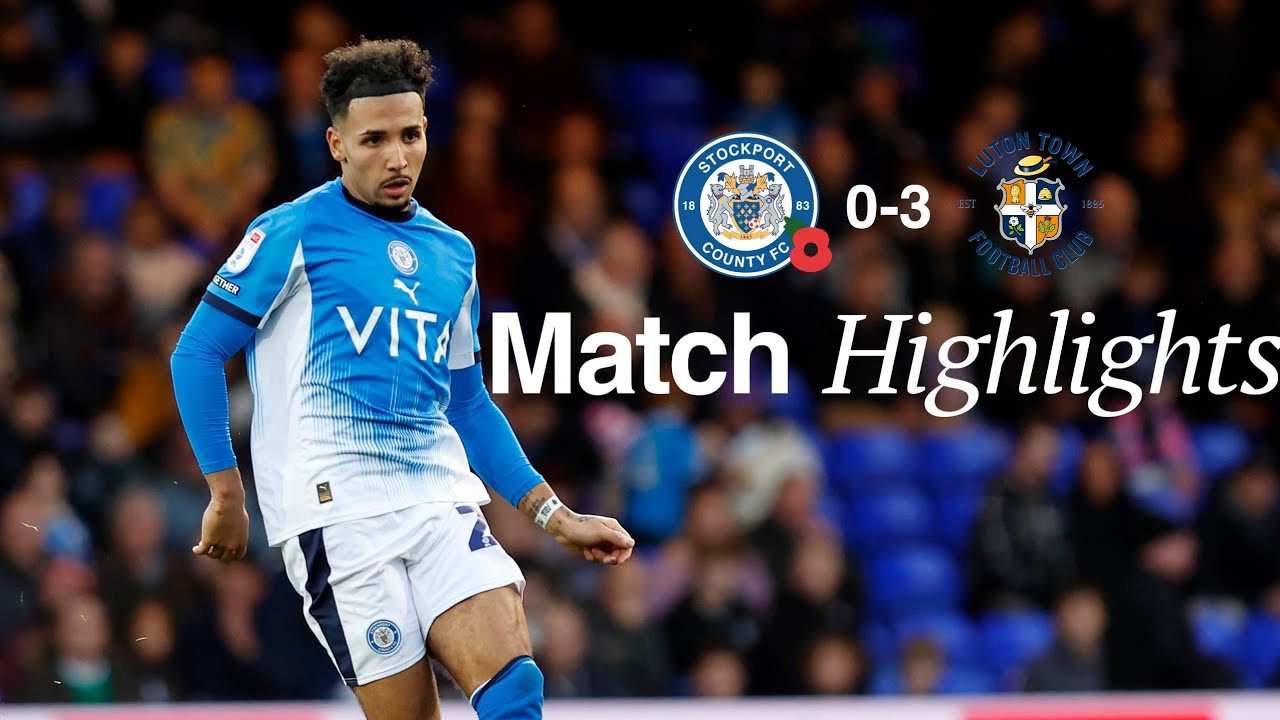 Стокпорт Каунти &mdash; Лутон Таун &mdash; Обзор матча &mdash; 08.11.25