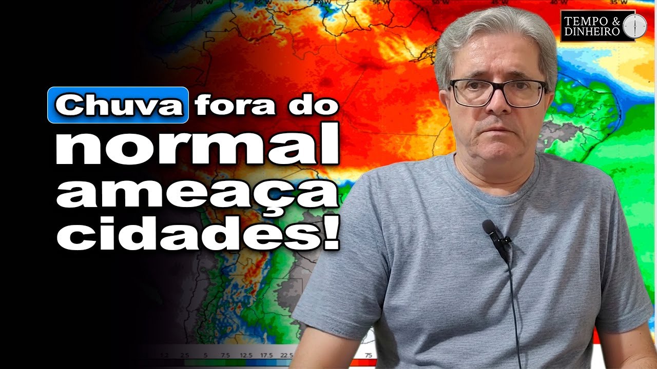 Chuvas intensas e irregulares elevam alerta no Sudeste: risco máximo em Minas nos próximos dias