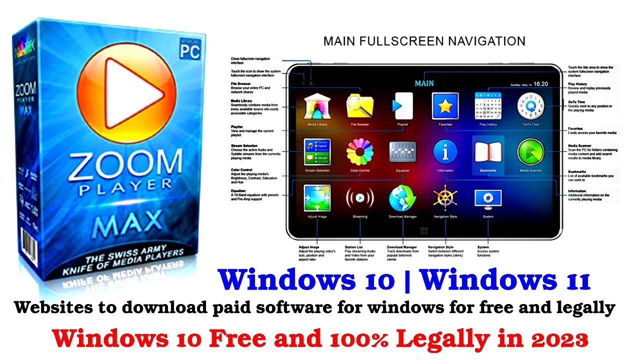 zoom player max 2023 | Zoom Player MAX | How to Download & installation Zoom Player MAX