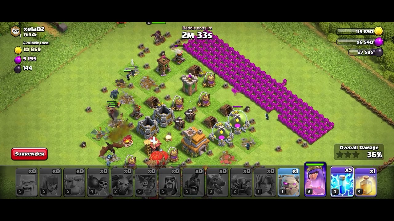Clash of Clans war