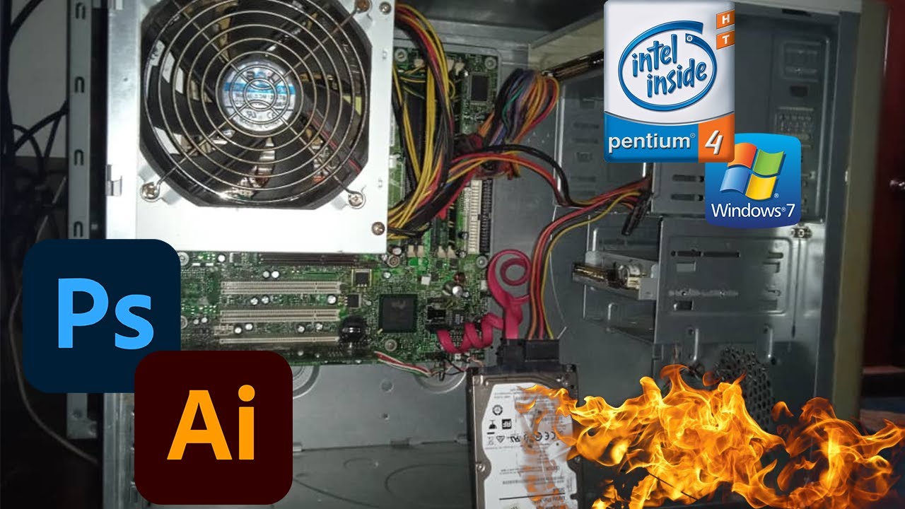 reviviendo Pentium 4/ convirtiéndola a PC para diseñador.