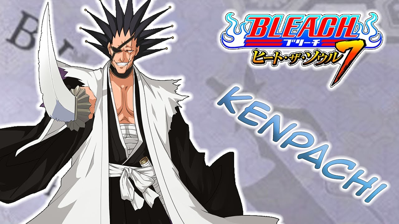 Kenpachi Arcade mode:Bleach heat the soul 7