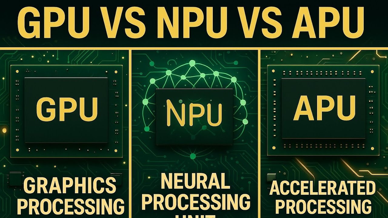 &ldquo;GPU vs NPU vs APU &ndash; What&rsquo;s The REAL Difference?&rdquo;