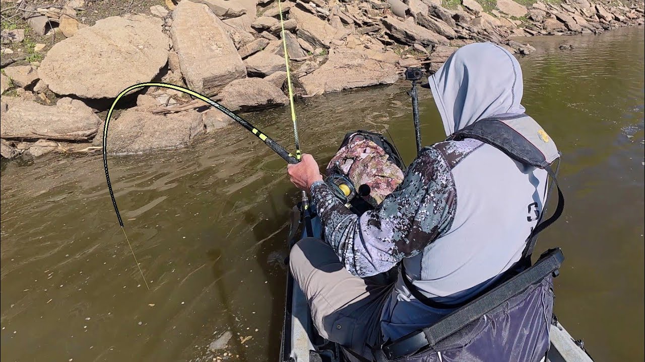 Kayak Fishing FOR MONSTERS!!! (Overnight Catch and Cook)