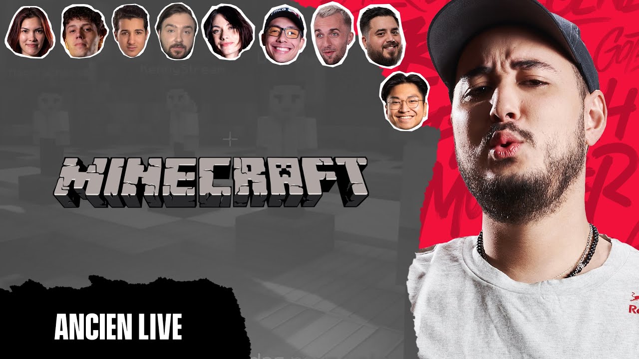 SOIRÉE LOUPS-GAROUS SUR MINECRAFT ! (ft. plein de monde) - Live Complet GOTAGA