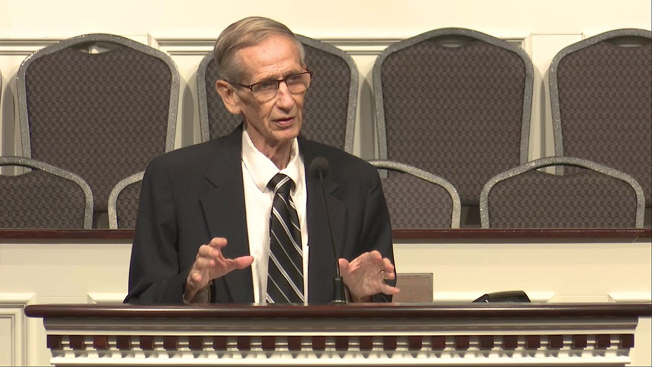Bro. Rick Martin preaching 