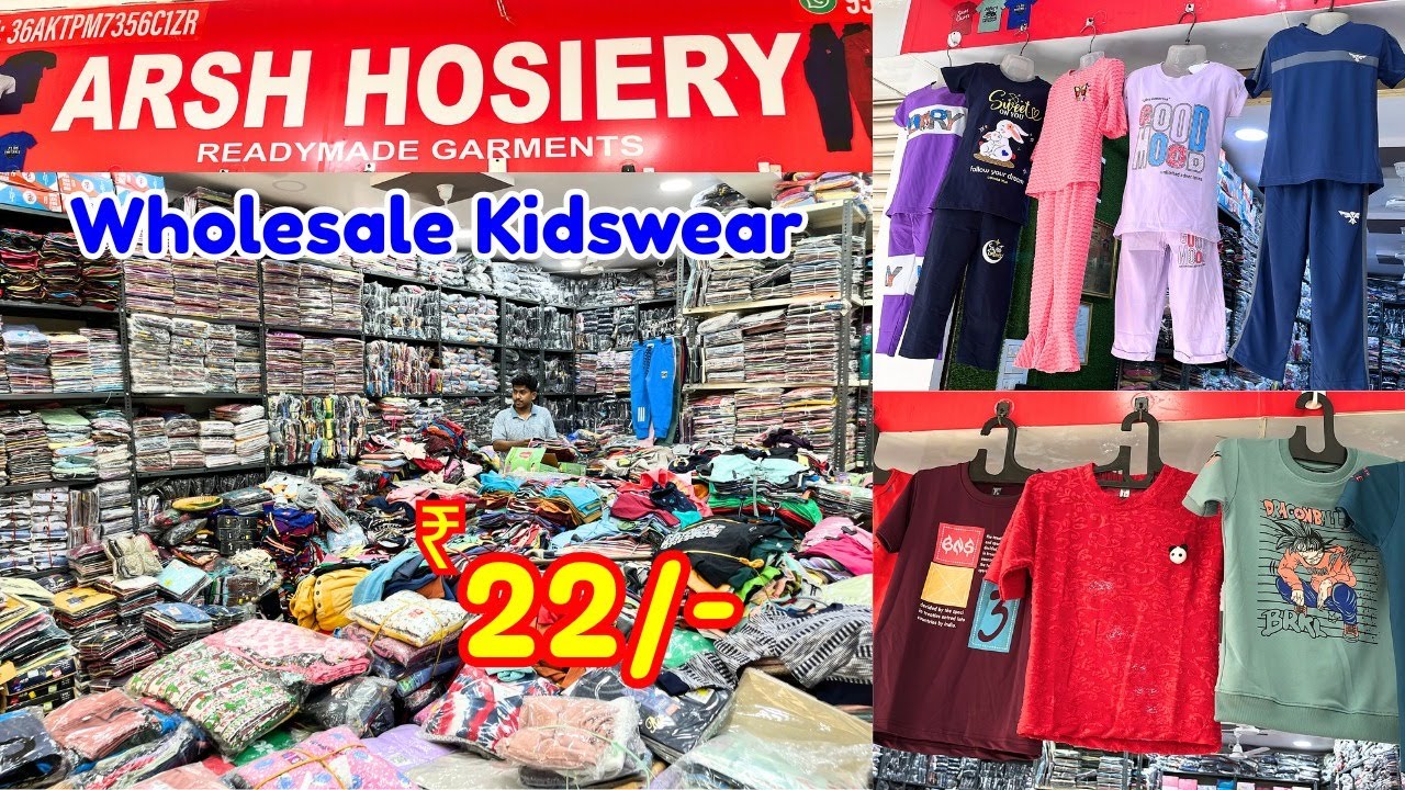 Madina Wholesale Market Arsh Hosiery | Kidswear Shots T-shirts Palazzos Under Garments Hosiery Items