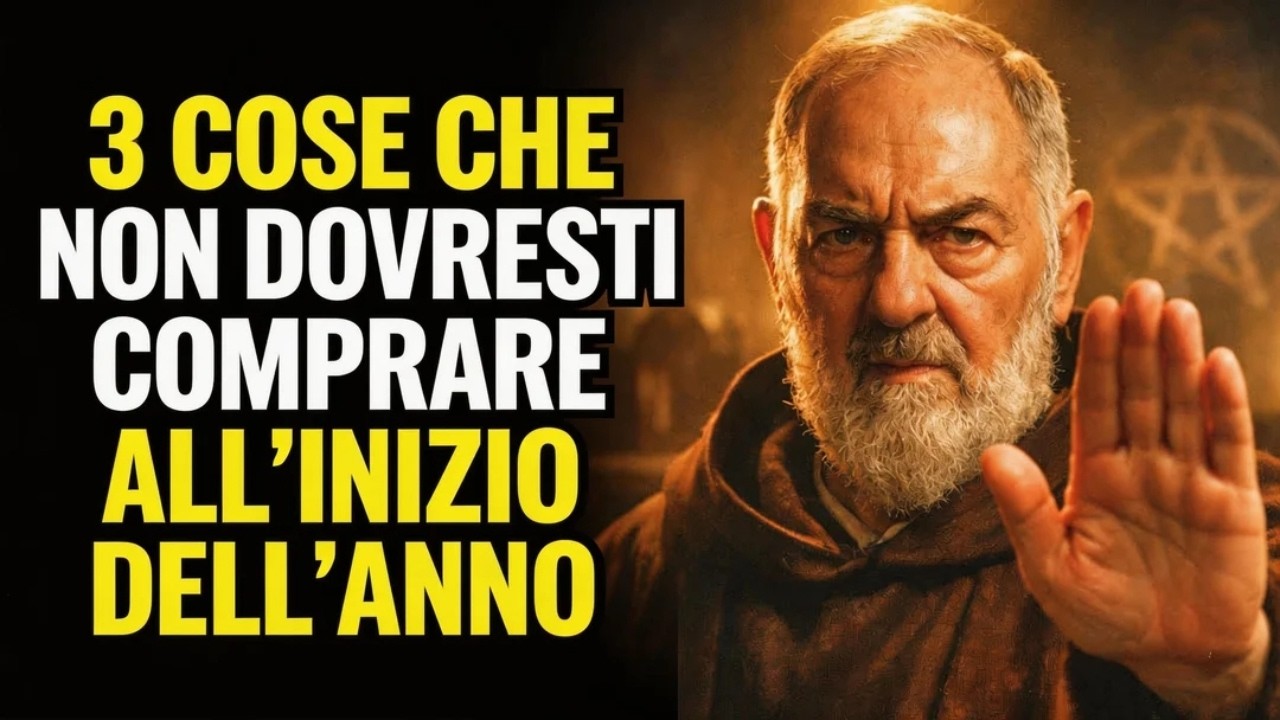 NON comprare questo all’inizio dell’anno! Le 3 cose proibite — Avvertimento di Padre Pio