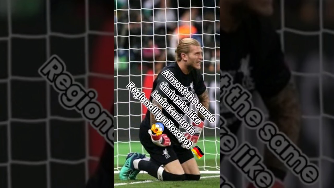 Karius mistake happened again in Regionalliga Nordost 😱