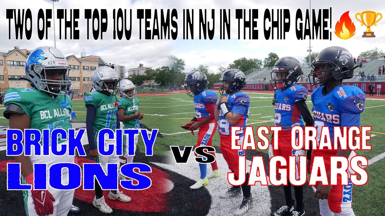 10U CHIP Game In Jersey Was LIT!🔥🏆| Brick City Lions Vs East Orange Jaguars (6/1/25)