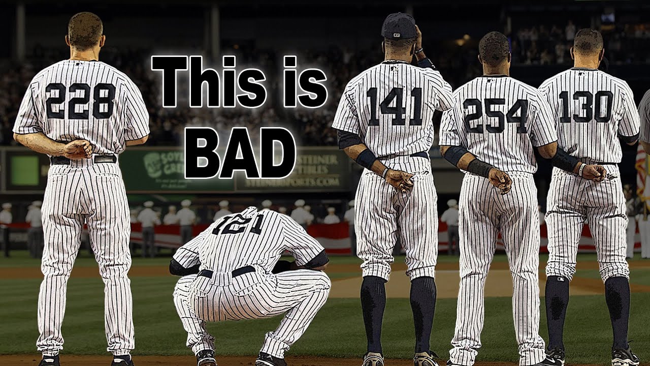 The Yankees are Running Out of Numbers...