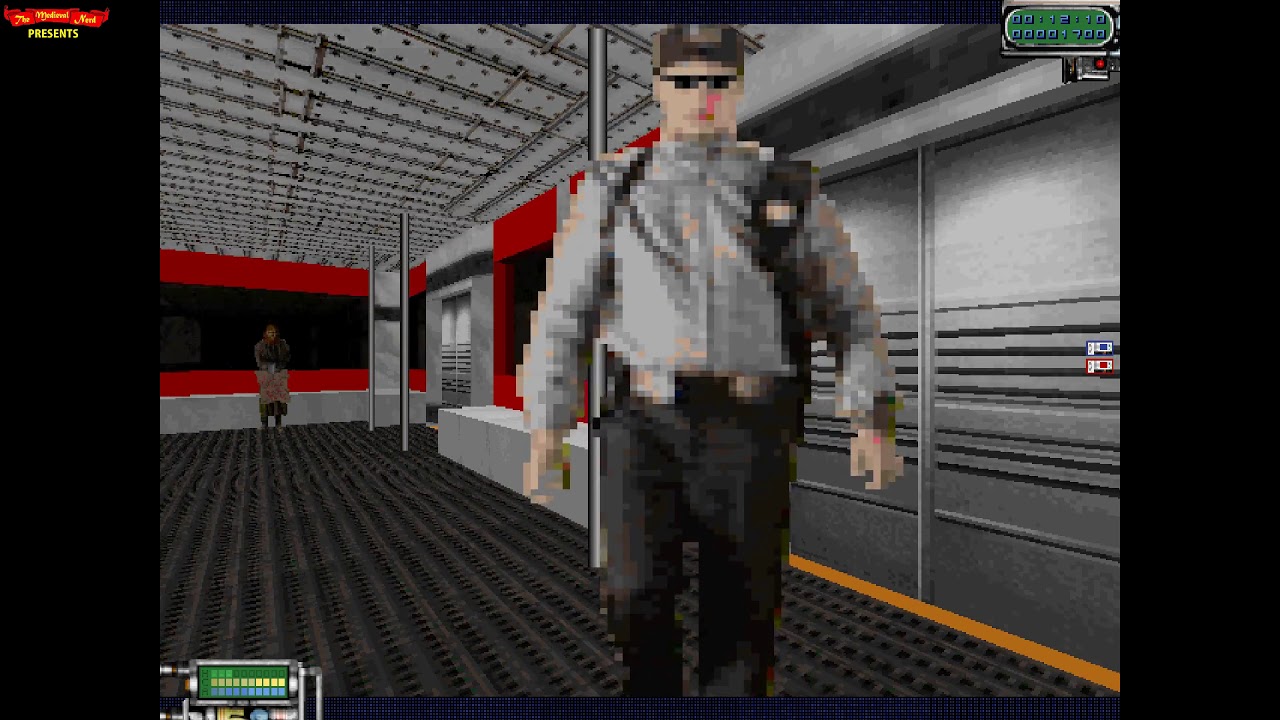 WILLIAM SHATNER'S TEKWAR (1995) - DOS Gameplay Video (PC MS-DOS)