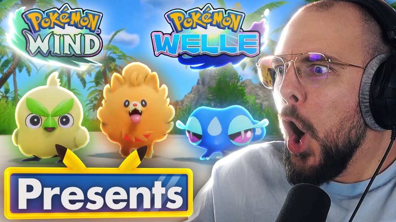 GEN 10 ANGEKÜNDIGT! Pokémon Wind und Welle! Pokémon Presents Reaction Sephiron!