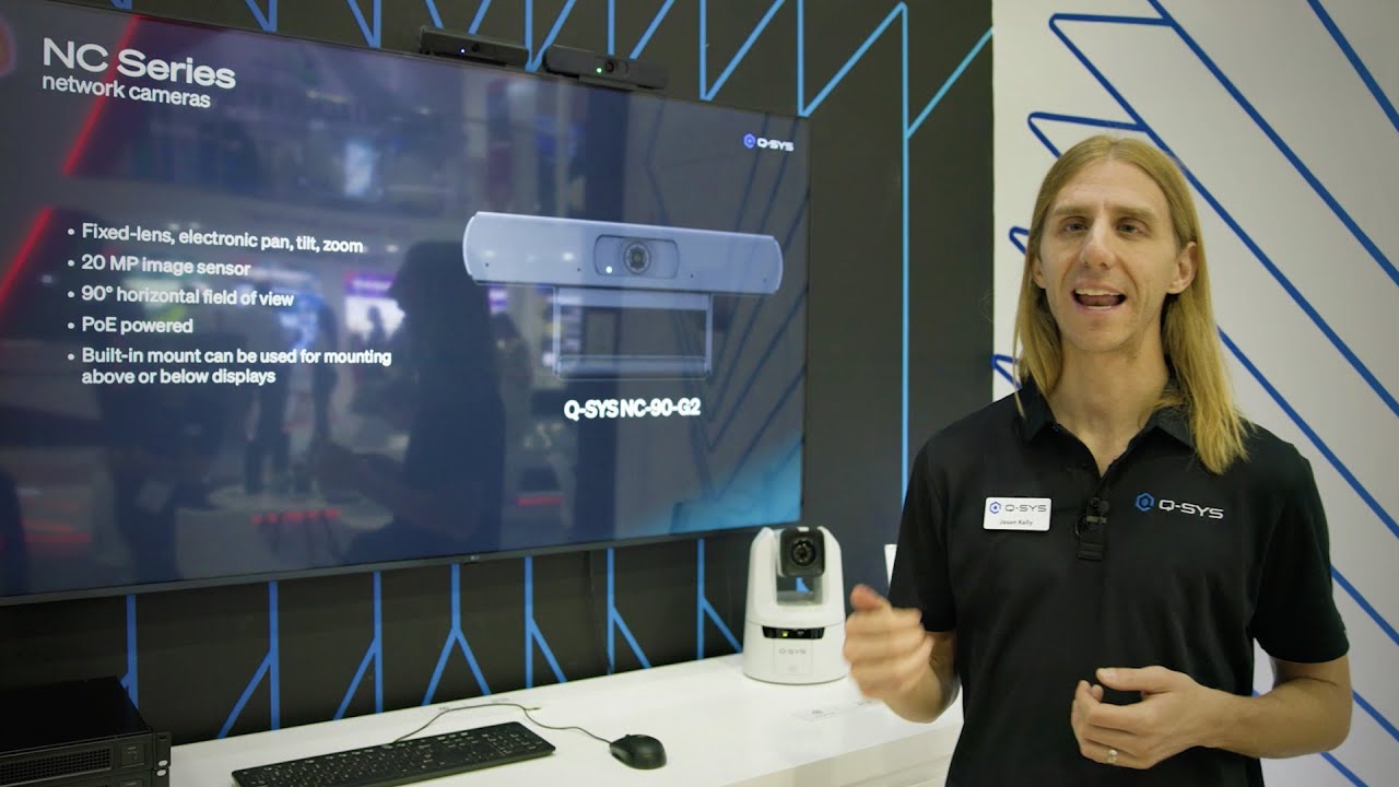 Q-SYS: предварительный обзор NC-90-G2 и NC-Pro15x (Gitex 2025)